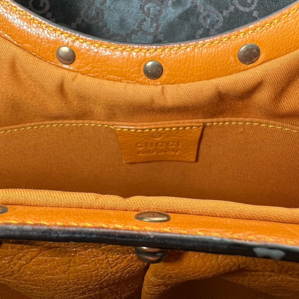 GUCCI LEATHER DIANA HOBO - Picture 3 of 9